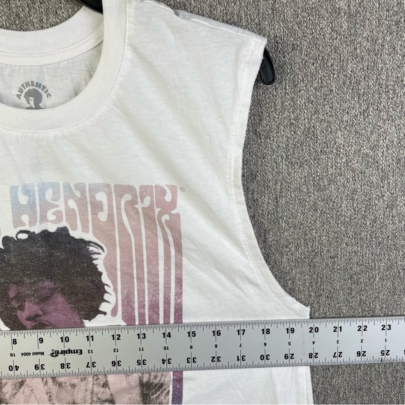Jimi Hendrix Sleeveless T Shirt Mitch Mitchell Authentic Hendrix Women’s Sz XL - Picture 11 of 12